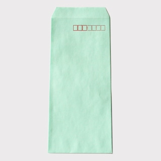 長4 スミ貼 ECグリーン 80 〒枠入