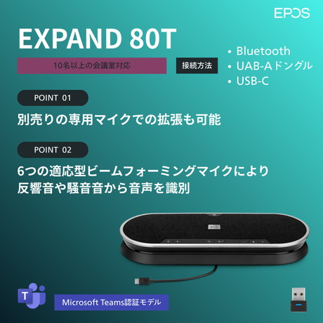 スピーカーフォン（EXPAND　80T）