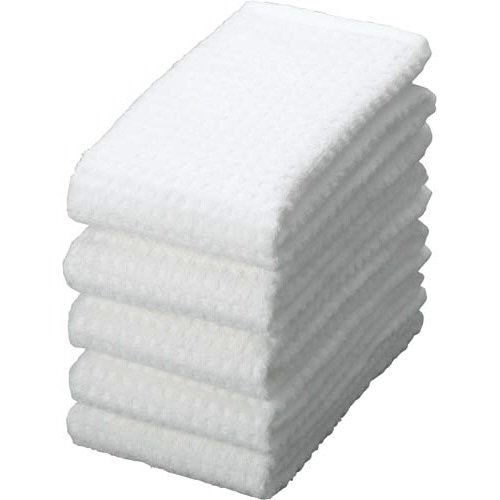 今治タオルブランドフェイスタオル　ホワイト　５枚入