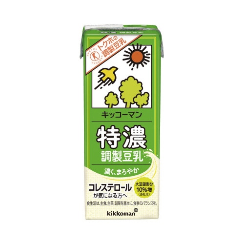 特濃調製豆乳　２００ｍｌ　１８本※