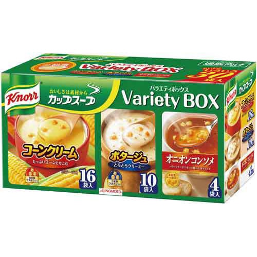 クノールカップスープ　バラエティボックス　３０食入※