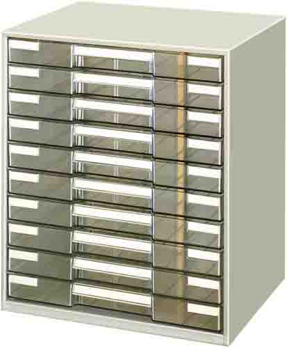 レターケース透明プラスチック引出しタイプＢ４横