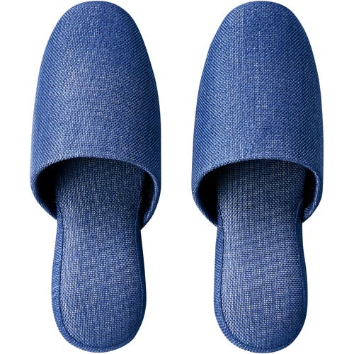 オリジナル布スリッパ　ネイビー　５足入