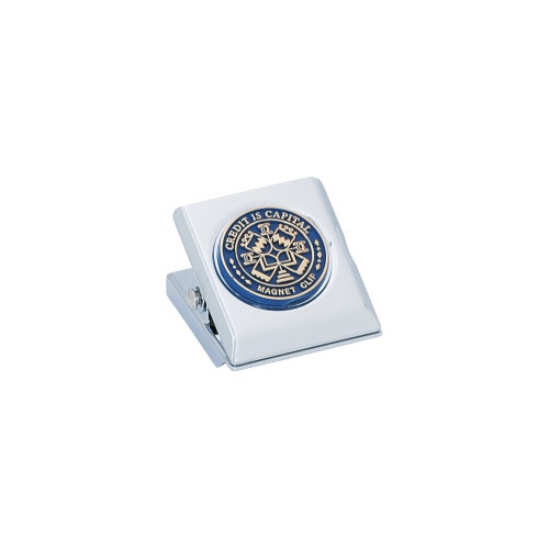 マグネットクリップ小　口幅３１ｍｍ　青