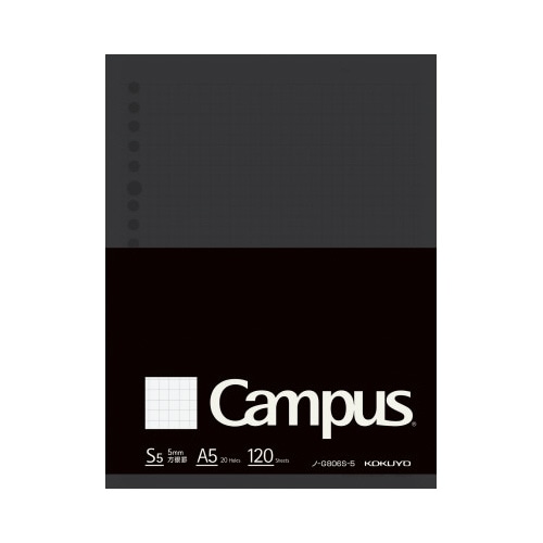 キャンパス　ルーズリーフＢｉｚ　方眼罫　Ａ５