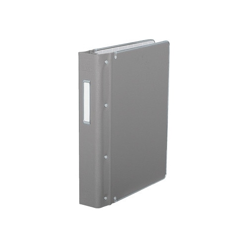 バインダーＭＰビニール貼Ｂ５縦２６穴２００枚収容灰