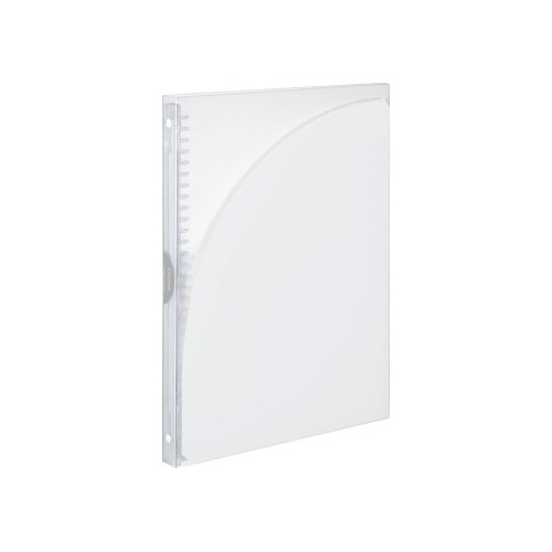 バインダー（スリム）ＰＰ表紙Ａ４縦３０穴透明
