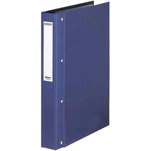 バインダーＭＰ（ＰＰ貼り）Ａ４縦２００枚収容青×４