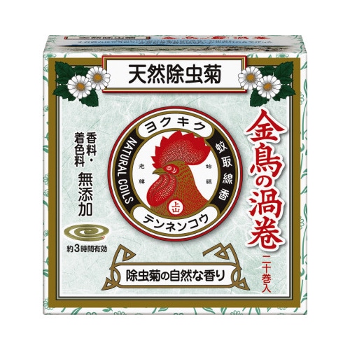 天然除虫菊金鳥の渦巻ミニサイズ２０巻