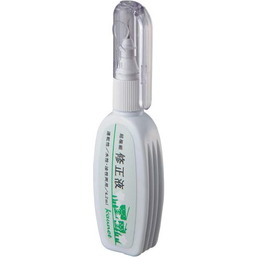 カウネットオリジナル修正液超極細４．２ｍｌ１０本入