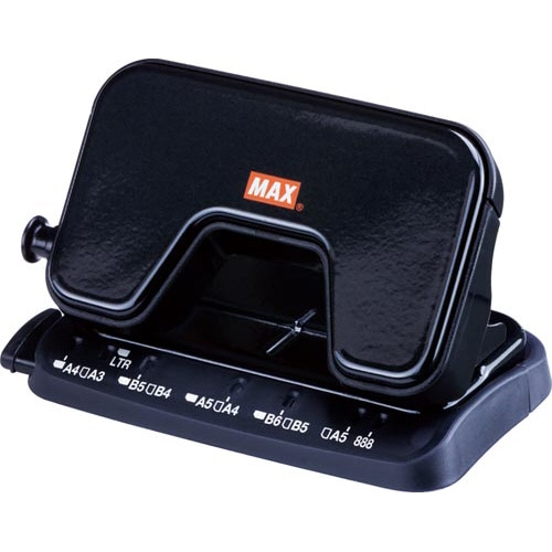 ２穴パンチ　スクーバ１５枚あけブラック　１０セット