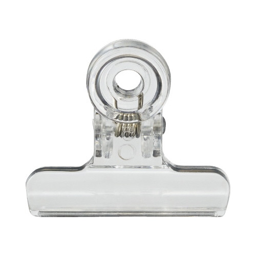 プラカラー目玉クリップ（ＰＣ製）小　透明１０個入