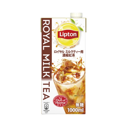 リプトンロイヤルミルクティー用濃縮紅茶　１Ｌ　６本※
