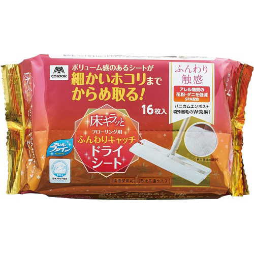床キラッとふんわりキャッチドライシート１６枚入