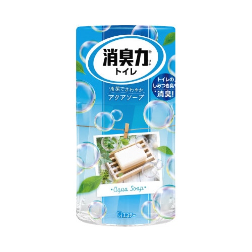 トイレの消臭力　アクアソープ　４００ｍｌ×３