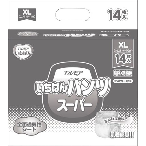 エルモアいちばん　パンツスーパー　ＸＬ１４枚