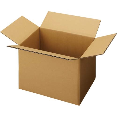 無地ダンボール厚手　Ｎｏ．４－３（底面ＬＬ）６０枚