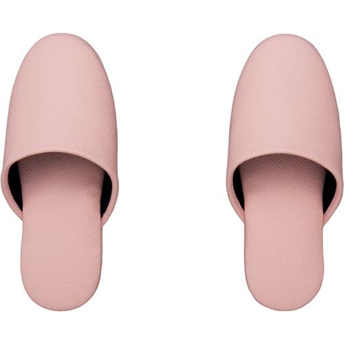 抗菌レザー調ビニールスリッパ　子供　ピンク１０足