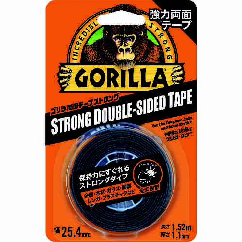 強力両面テープ　ゴリラ両面テープ　ストロング