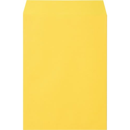 カラークラフト封筒　角２　イエロー　１００枚入