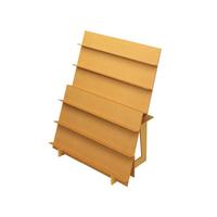 組立式木製傾斜飾り棚　２Ｗａｙ