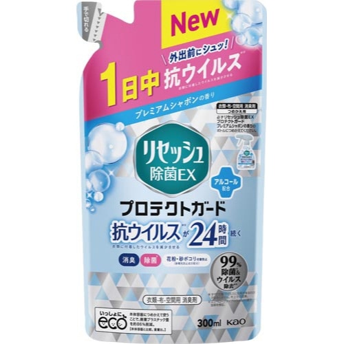リセッシュ除菌ＥＸ　ＰＧＰシャボン替３００ｍｌ×４