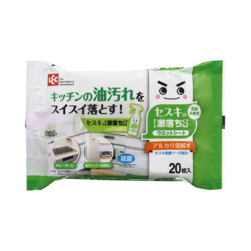 セスキの激落ちシート　キッチン用　２０枚×４