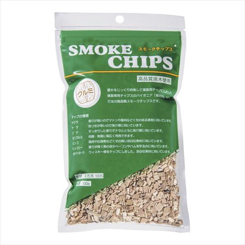 スモーク用チップ　（１袋１００ｇ入）オニクルミ