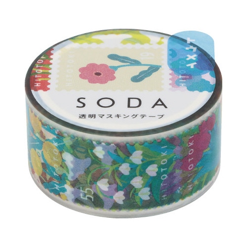 ソ－ダ　透明マステ（キッテ）
