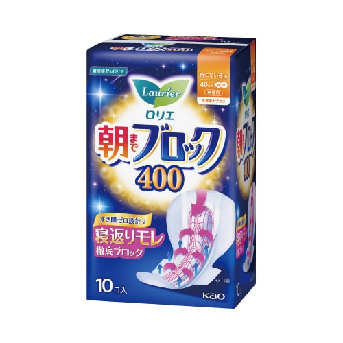 ロリエ朝までブロック４００　１０個入