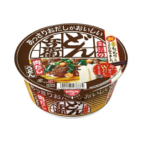 あっさりおだしのどん兵衛　肉だしうどん１２個※