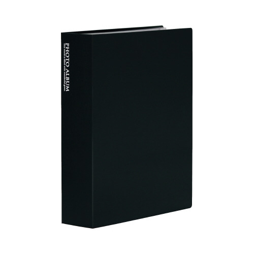 フォトアルバム　＜高透明＞　Ｌ２４０枚　ブラック