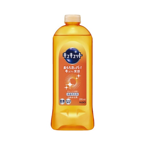 キュキュット　オレンジ　詰替用　３７０ｍｌ