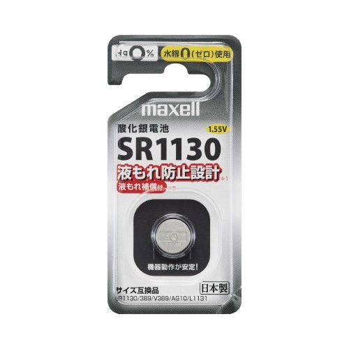 酸化銀ボタン電池　ＳＲ１１３０　１ＢＳ　Ｄ