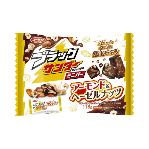 ブラックＳミニバーＡヘーゼル１１８ｇ×３※