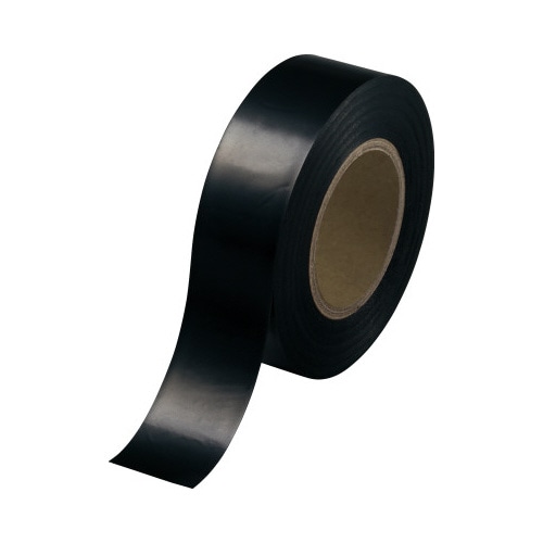 ビニールテープ　黒　幅１９ｍｍ×長さ１０ｍ　１０巻