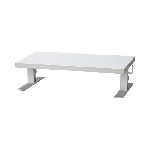 高さが変わるモニター台　幅３９０　ホワイト　３台