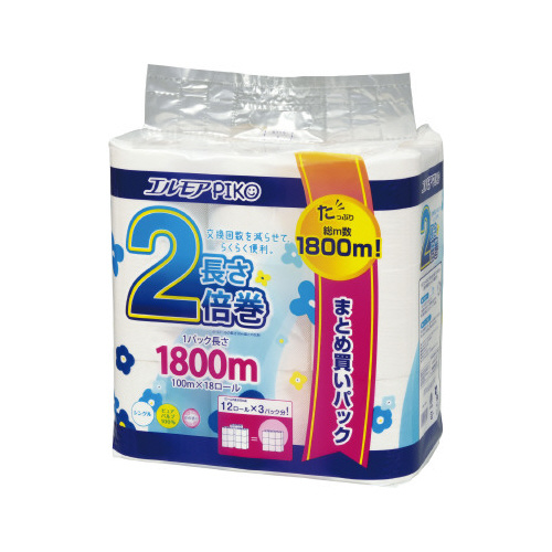 エルモアピコ２倍巻１８Ｒシングル　１００ｍ×４