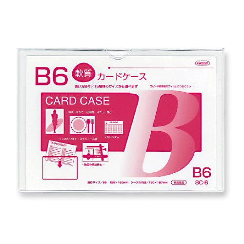 クリーンソフトケース　Ｂ６　×２０
