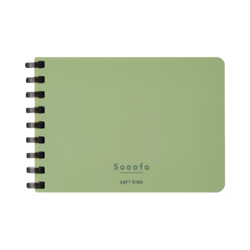 ソフトリングノート＜スーファ＞４ｍｍ方眼罫Ｘ５