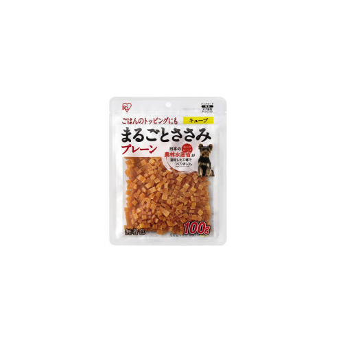 まるごとささみジャーキーキューブ　プレーン１００ｇ