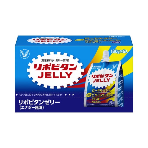 リポビタンゼリー　１８０ｇ　６個※