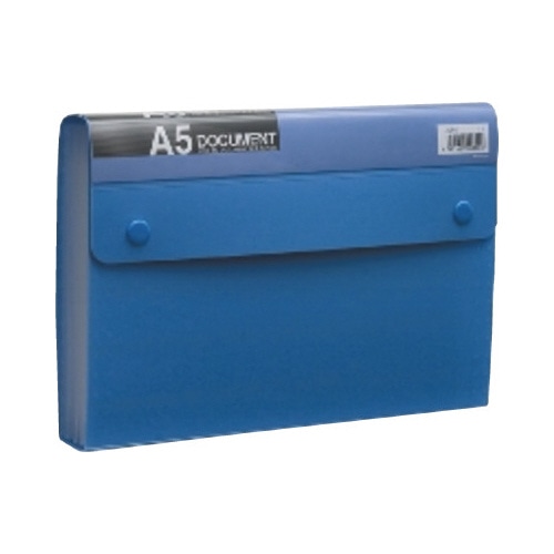 ドキュメントファイルエコノミーＡ５　１３Ｐ青