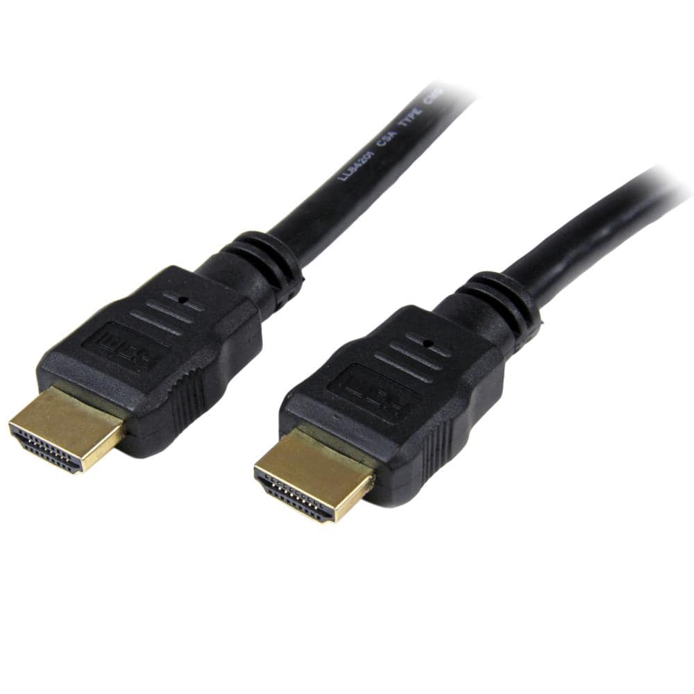 0.5m ハイスピードHDMIケーブル　4K対応HDMI(オス)－HDMI(オス)ケーブル　ウルトラ/Ultra HD 4K2K解像度対応　ブラック　保証期間： 永久保証