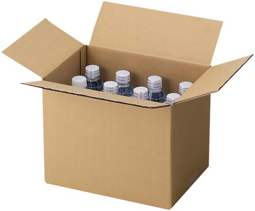 無地ダンボール　Ｎｏ．１－３（底面Ａ４）　１０枚