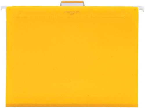ハンギングフォルダーＰＰ　Ａ４　黄５枚　１０セット