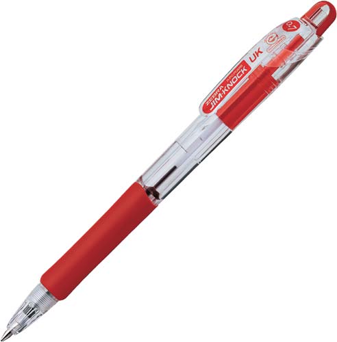 ジムノックＵＫ　０．７ｍｍ　赤　１０本