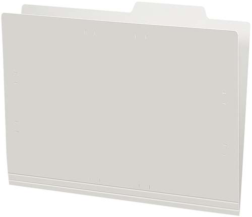 個別フォルダー（ＰＰ製・５０枚パック）グレー