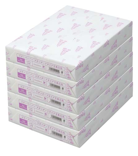 タイプ２高白色　Ａ４　１冊（５００枚）×５