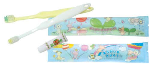 ３ｇいちご　子ども用ハブラシ　５００本